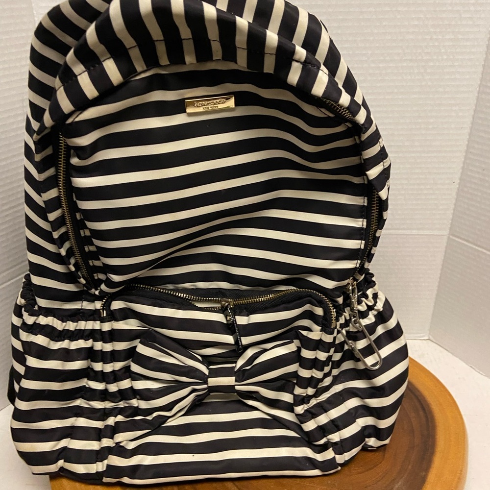 Kate Spade Striped Back Pack - Picture 2 of 10